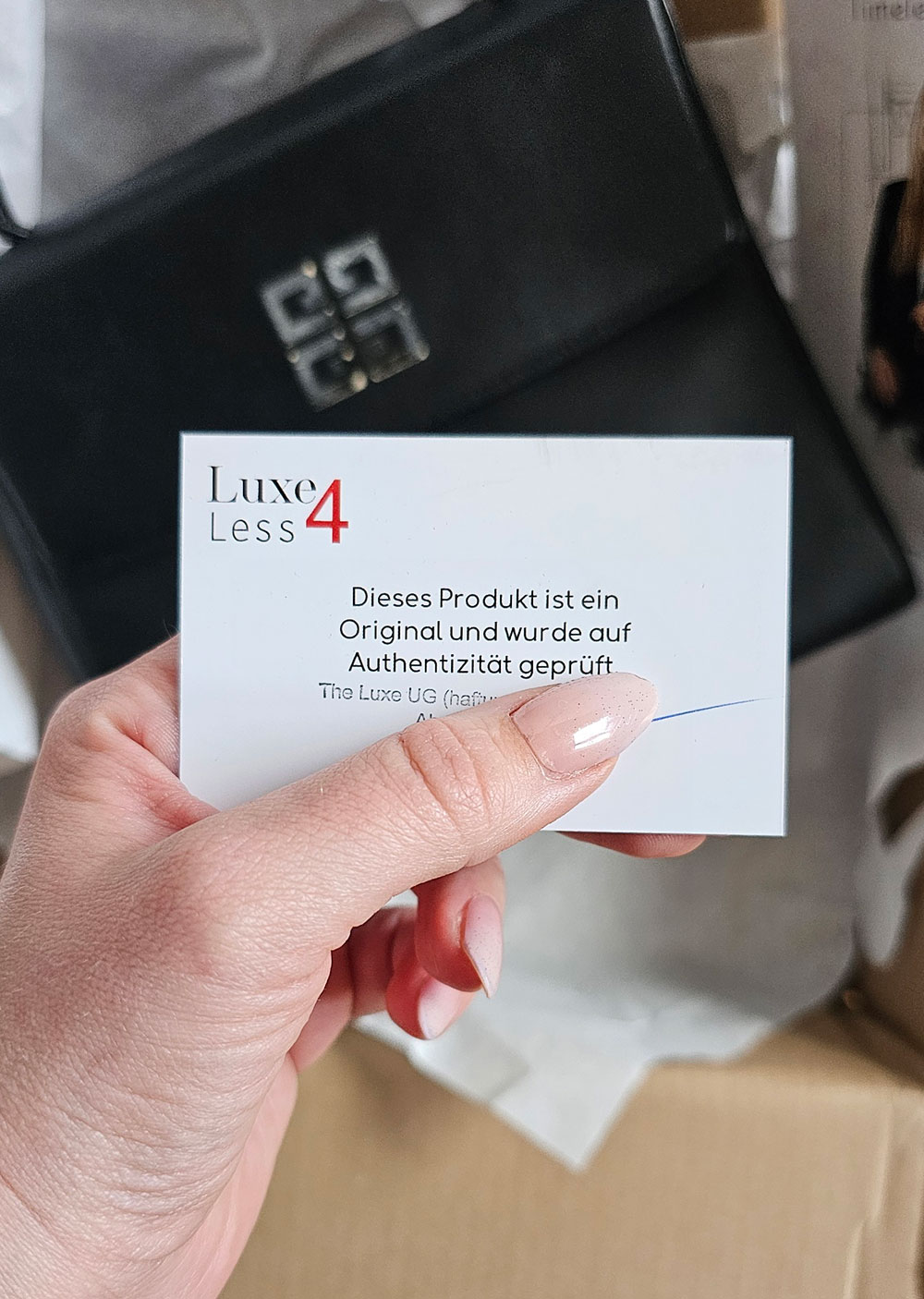 Luxe 4 Less Authentification